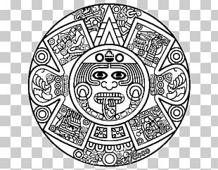 Aztec Calendar Stone Maya Civilization Mesoamerica PNG ...