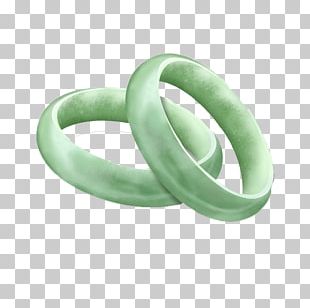 Bangle Ring Green Jade PNG