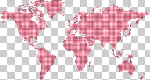 World Map Globe PNG