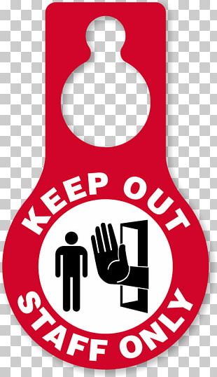 Sign Door Hanger Sticker Lock PNG - Free Download