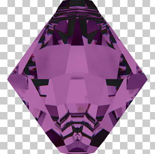 Swarovski AG Charms & Pendants Jewellery Amethyst Bicone PNG