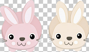 Cartoon Rabbit Rabbits And Hares Nose Hare Png, Clipart, Animal Figure 