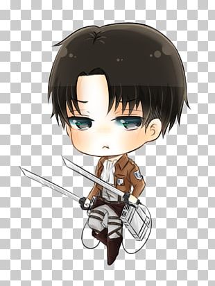 Eren Yeager Mikasa Ackerman Attack On Titan Levi Chibi PNG, Clipart ...