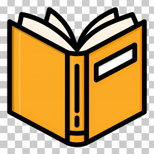 Open Book - Yellow Book Illustration PNG
