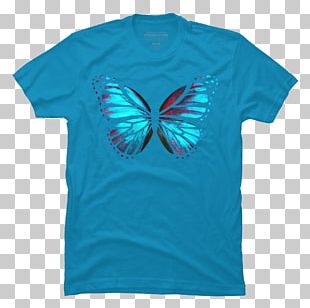 Butterfly T-shirt PNG, Clipart, Artwork, Brush Footed Butterfly ...