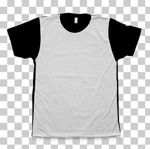 T-shirt Template White Sleeve PNG, Clipart, Angle, Black, Brand ...