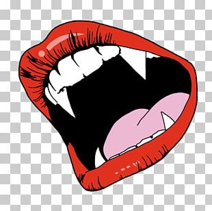 red fangs clipart