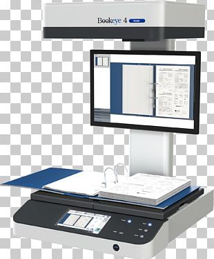 Scanner Book Scanning Digitization Printer PNG