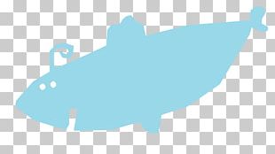 Porpoise Marine Mammal Dolphin Blue Turquoise PNG