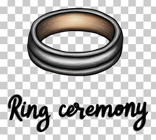 Ring Ceremony - Ring Ceremony Text With Ring PNG