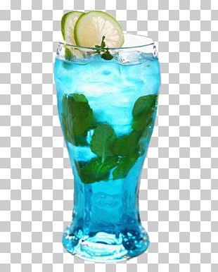 Coconut Water Blue Hawaii Cuisine Of Hawaii Cocktail Blue Lagoon PNG ...