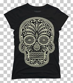 Skull And Crossbones Mexico Day Of The Dead Death Caveiras PNG, Clipart ...