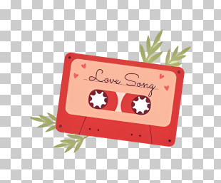 Valentine - Love Song Cassette PNG