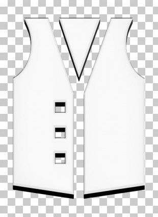 vest clip art black and white