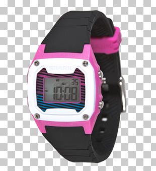 SHARK Sport Watch Pink Strap Chronograph PNG