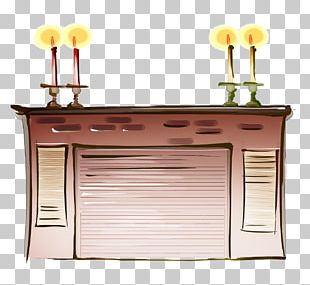 Cartoon Table High-definition Television PNG