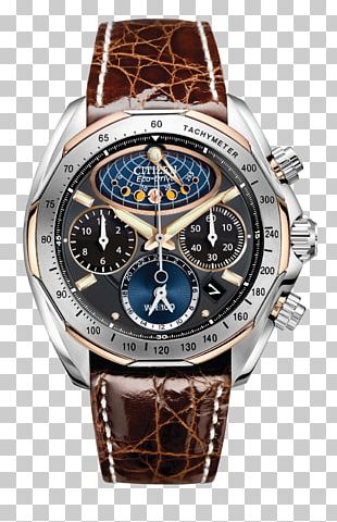 Eco-Drive Citizen Holdings Watch Flyback Chronograph PNG