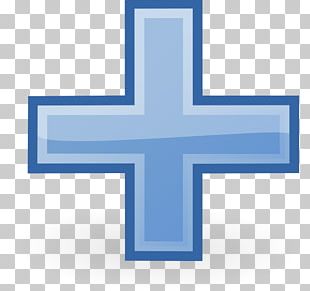 Cross Blue Pattern PNG