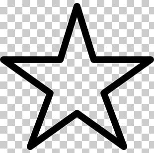 Geometric Shape Star Drawing PNG
