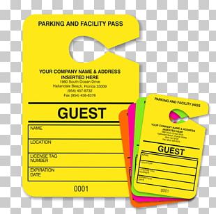 Parking Sav-Quick Printing Yellow Font PNG