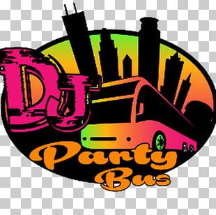 DJ Party Bus Services LLC Logo PNG