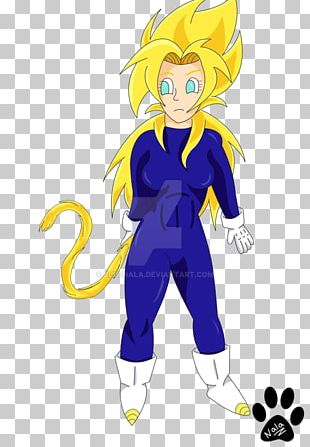 Super Saiyan Majin Buu Yellow PNG