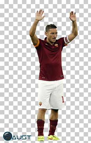 A.S. Roma Serie A Football Player Jersey PNG
