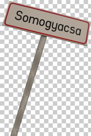 Somogyacsa Line Traffic Sign Brand Town Sign PNG