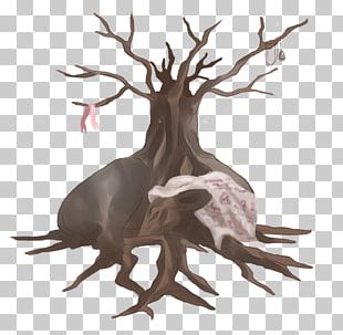 Reindeer Antler Fauna Wildlife Tree PNG