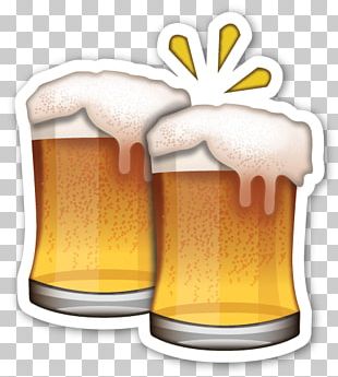 Beer Glasses Emoji Emoticon PNG