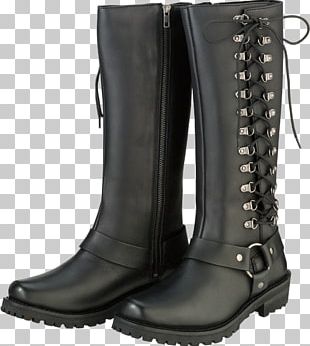 Motorcycle Boot Footwear Harley-Davidson PNG