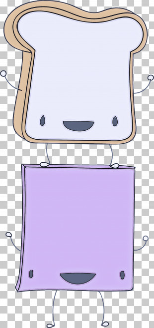 Cartoon Angle Line Pattern Purple PNG