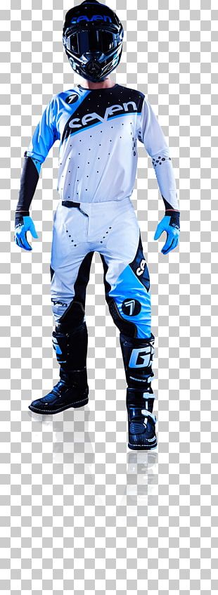 Fox racing motocross ropa moto pantalones, motocross, azul, blanco,  carreras png