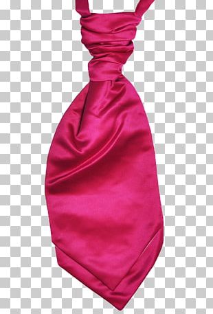 Magenta Fuchsia Cravat Necktie Blue PNG