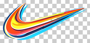 Nike Logo - Multicolor Swoosh Logo Design PNG