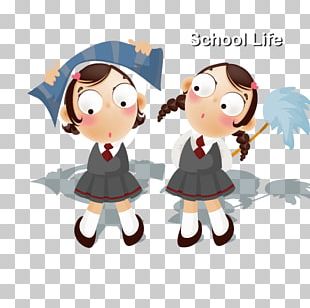 Student School Cartoon PNG
