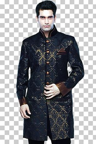 Olive Green Sherwani