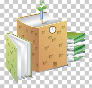 Book Building Illustration PNG