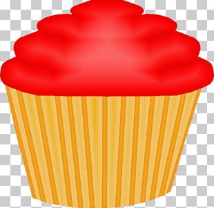 Cupcake Red Velvet Cake Muffin PNG