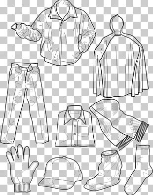 Glove Coloring Book Winter Clothing Hat Png Clipart Area Baseball Glove Black And White Child Clothing Free Png Download