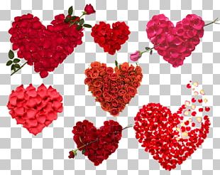 Garden Roses Heart Red Valentines Day PNG, Clipart, Color, Cut Flowers ...
