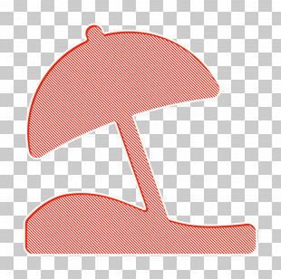 In The Beach Icon Beach Umbrella Icon Holidays Icon PNG