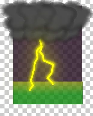 Cloud Thunder Lightning PNG