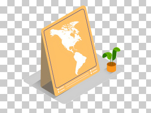 Map - Map Of North America With Plant PNG