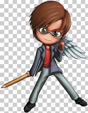 Brown Hair Character Cartoon Fiction PNG, Clipart, Brown, Brown Hair