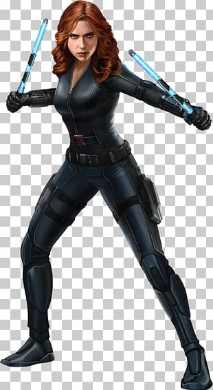 Scarlett Johansson Black Widow Captain America Iron Man Spider-Man PNG ...