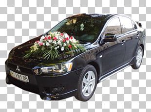 Mitsubishi Lancer Bride Wedding Invitation Flower Wagon PNG