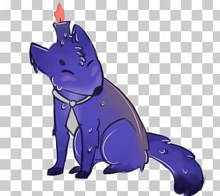 Portuguese Water Dog Blueberry Pie PNG
