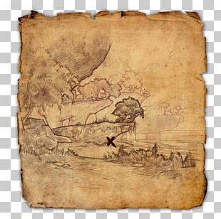 The Elder Scrolls Online Treasure Map World Map PNG