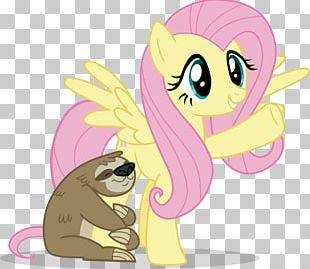 Pony Fluttershy Sloth Pinkie Pie Horse PNG